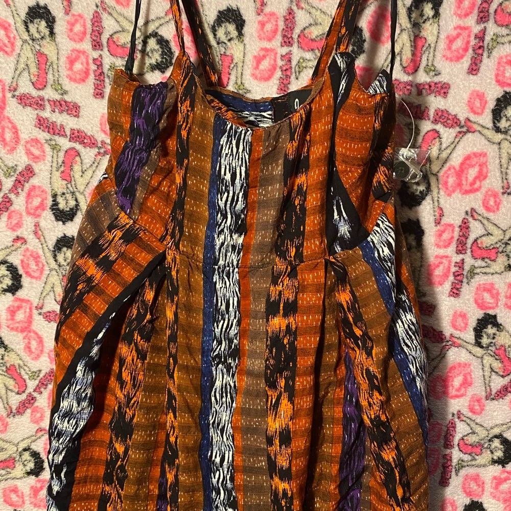 Multi colored short dress